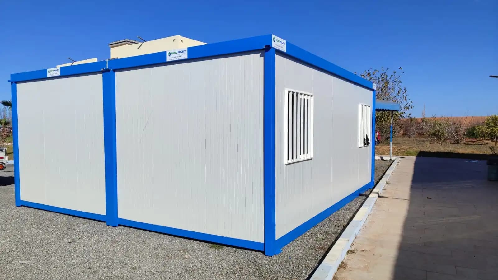 Bureau modulaire préfabriqué à Bouznika